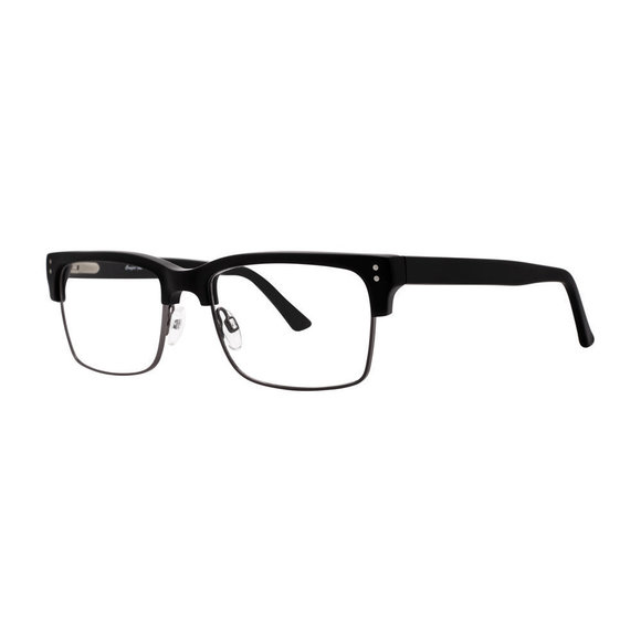 Comfort Flex Adam Eyeglasses Black 55mm - Picture 1 of 1